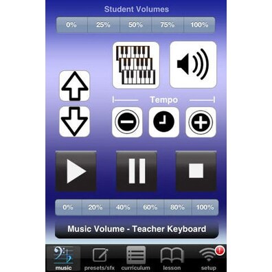 mieRemote screen