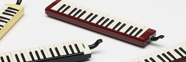 Close-up of Pianicas