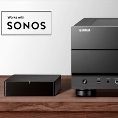 lifestyle image showing Yamaha NS-800A Speaker and R-N1000A Network Receiver