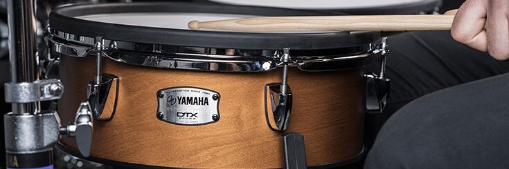 Electronic Drum Snare, Tom, Kick, and Cymbal Pads