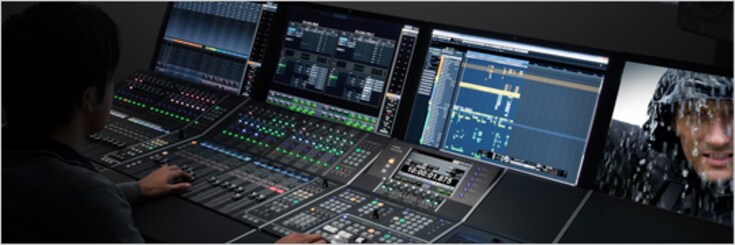 close up view of DAW system