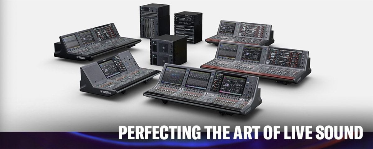 Photo of Yamaha Mixers perfecting the art of live sound