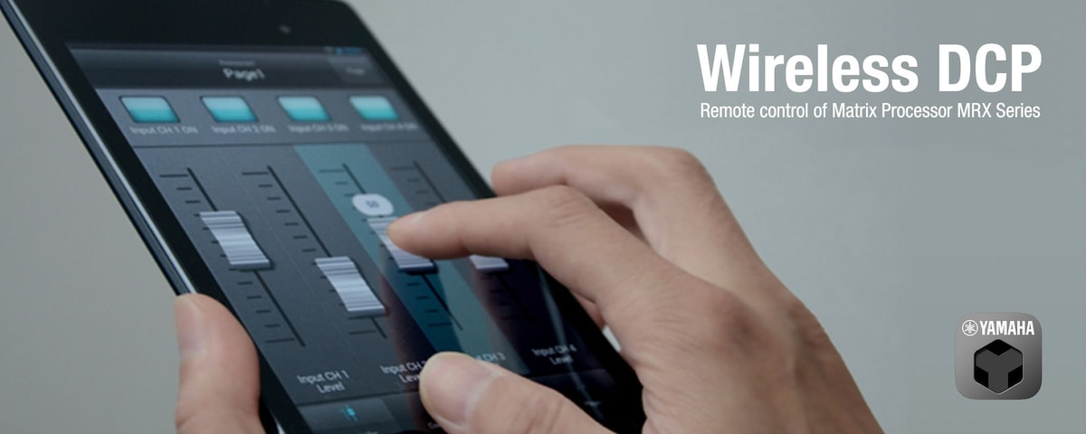 Wireless DCP - Remote control of Matrix Processor MRX Series